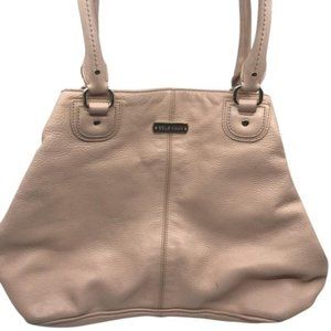 Cole Haan Cream Leather Shoulder Bag